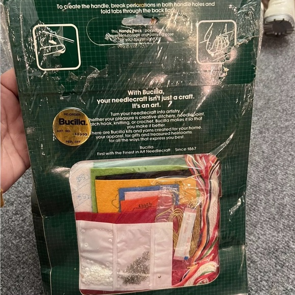 Bucilla Christmas Heirloom Stitchery Ornaments "Rocking Riders" #48993 - Picture 4 of 4